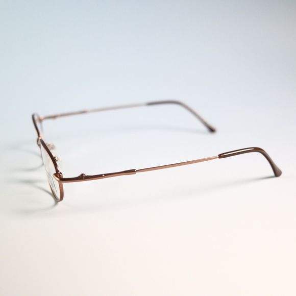 Bend-a-Bout Flex Titanium hinges eyeglasses golden frame 51-17 135 Champagne N14 - Picture 9 of 11